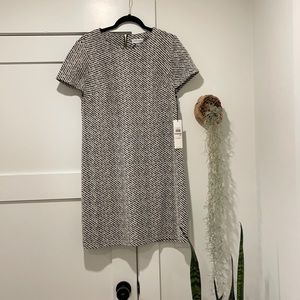 Calvin Klein dress- black and white texture